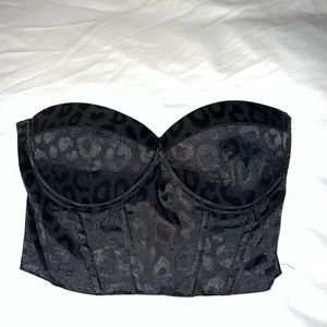 Shein Cheetah Corset Top
